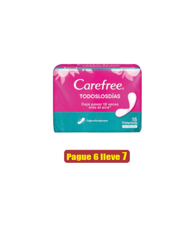 CAREFREE SIN PERFUME X15 PAG 6 LLV 7